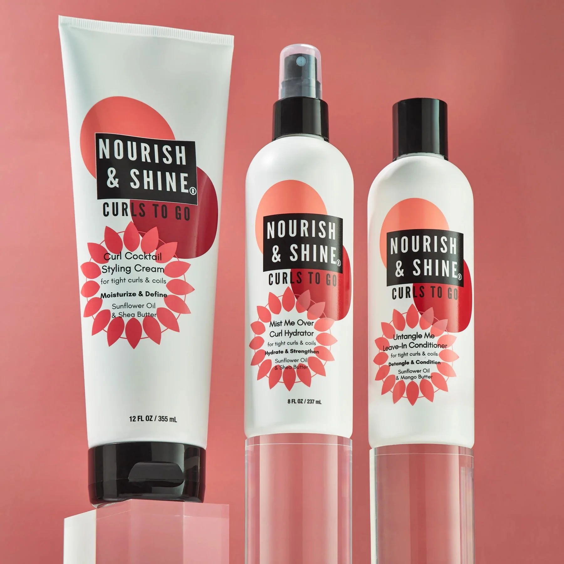 Curls To Go™️ Detangle, Moisturize, Define & Strengthen (3-Pack )