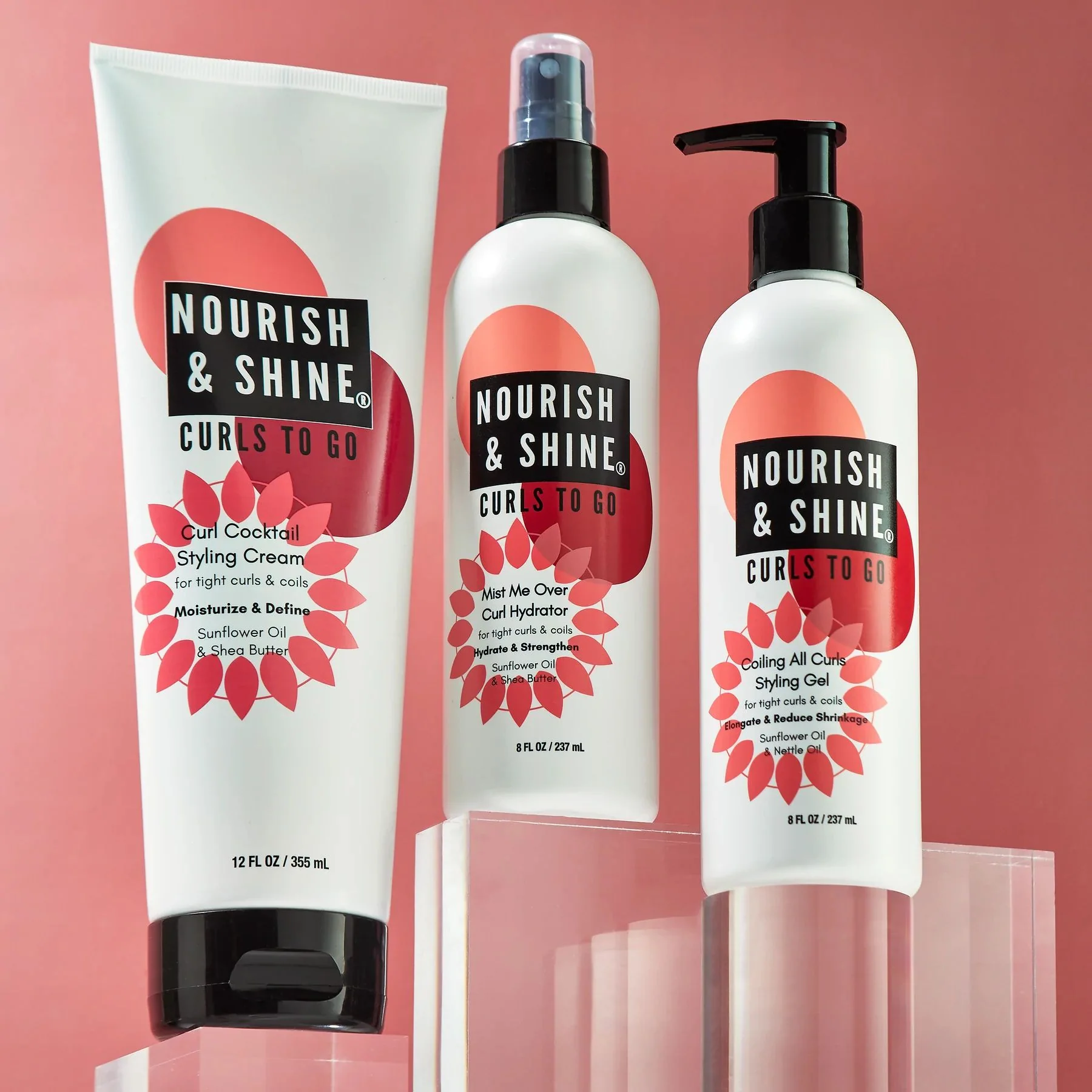 Curls To Go™️ Elongate, Moisturize, Define & Strengthen (3-Pack)